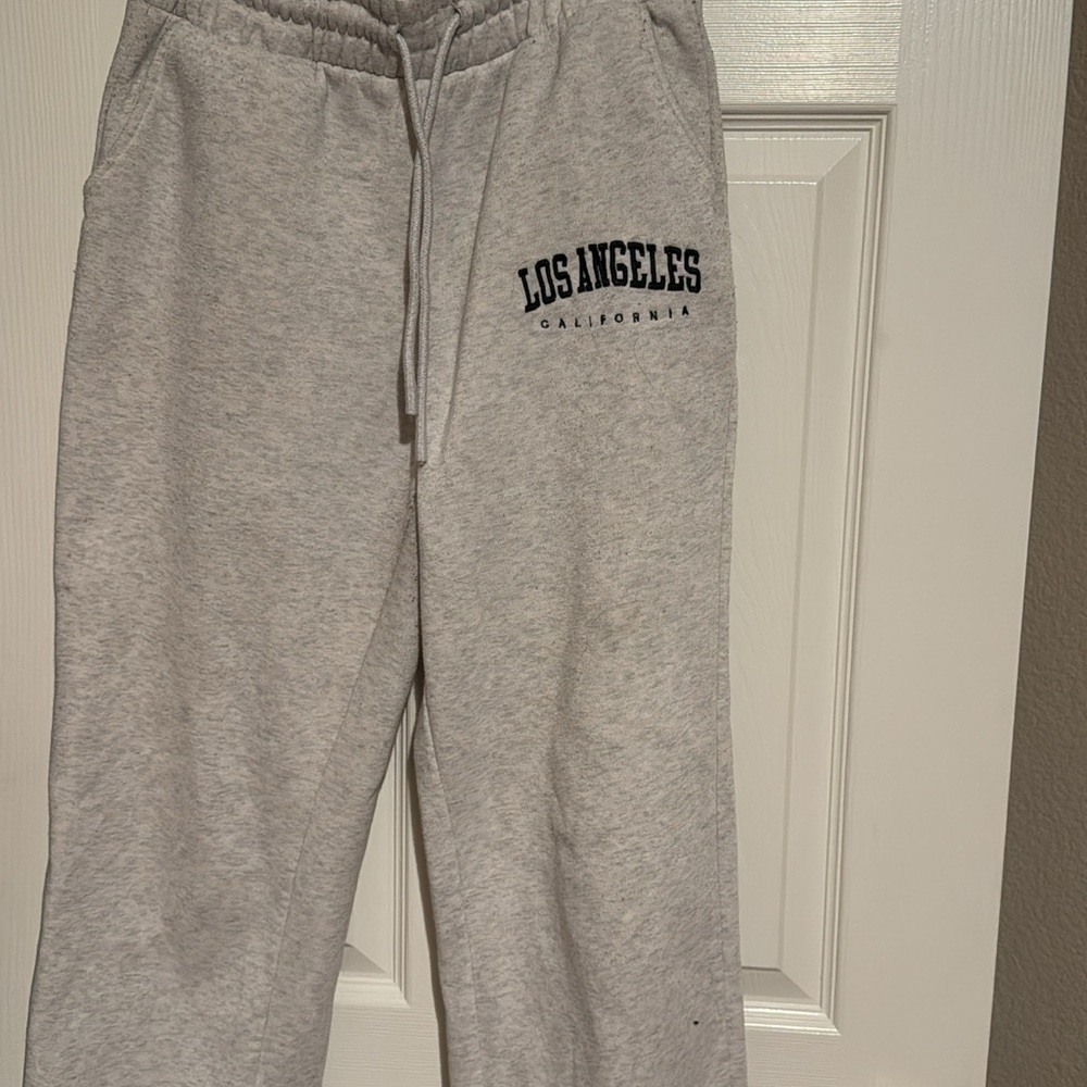 Los Angeles Graphic Light Gray Sweatpants